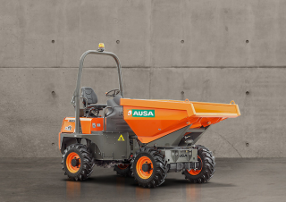 Bennes sur pneus Ausa D 250 AHG