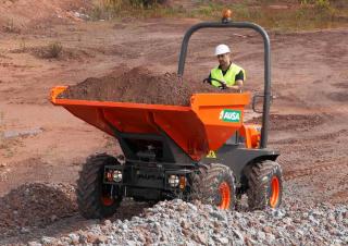Bennes sur pneus Ausa D 350 AHG