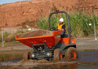Bennes sur pneus Ausa D 350 AHG