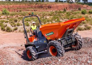 Bennes sur pneus Ausa D 601 AHG 