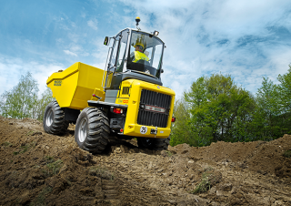 Bennes sur pneus Wacker Neuson DW100