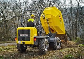 Bennes sur pneus Wacker Neuson DW50