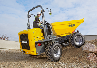 Bennes sur pneus Wacker Neuson DW60