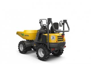 Bennes sur pneus électriques Wacker Neuson DW15e