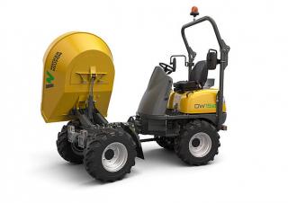 Bennes sur pneus électriques Wacker Neuson DW15e