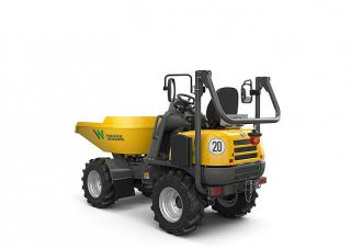 Bennes sur pneus électriques Wacker Neuson DW15e