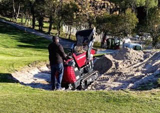Tombereaux électriques sur chenilles Yanmar C08e