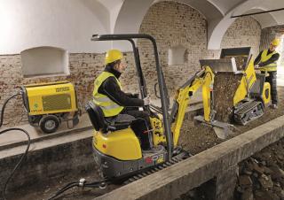 Tombereaux électriques sur chenilles Wacker Neuson DT10e