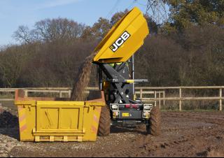 Bennes sur pneus JCB 1T-1 HT