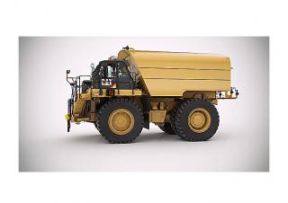 Tombereaux Rigides Caterpillar 777G WTR Bare chassis