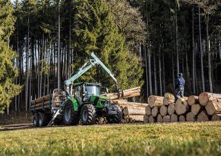 Tracteurs 4WD DEUTZ-FAHR 6135 C TTV 
