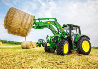 Tracteurs 4WD John Deere 6M 125 