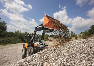 Véhicule Tracteurs municipaux Steyr 4120 Multi