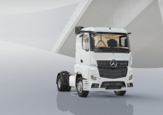 Camions Tracteurs routiers Mercedes-Benz Actros 1848 LS 4x2