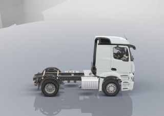 Camions Tracteurs routiers Mercedes-Benz Actros 2052 LS 4x2