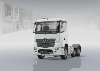 Camions Tracteurs routiers Mercedes-Benz Actros 2433 LS 6x2