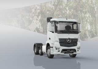 Camions Tracteurs routiers Mercedes-Benz Actros 2436 LS 6x2