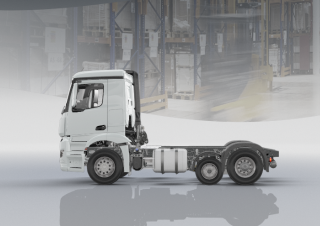 Camions Tracteurs routiers Mercedes-Benz Actros 2436 LS 6x2