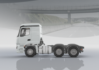 Camions Tracteurs routiers Mercedes-Benz Actros 2543 LS 6x2