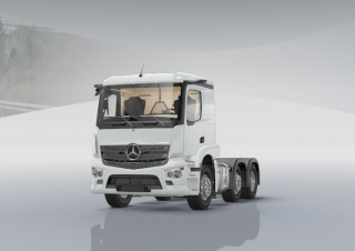 Camions Tracteurs routiers Mercedes-Benz Actros 2543 LS 6x2