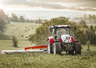 Véhicule Tracteurs municipaux Steyr 4125 Profi CVT Profi