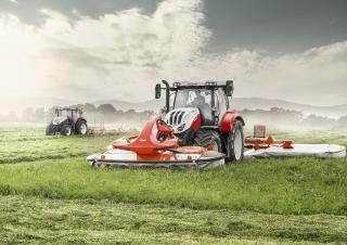 Véhicule Tracteurs municipaux Steyr 4125 Profi Profi