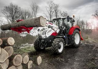 Véhicule Tracteurs municipaux Steyr 4145 Profi Classic Profi