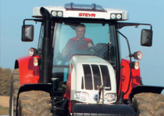 Tracteurs 4WD Steyr CVT 6175 Komfort