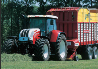 Tracteurs 4WD Steyr CVT 6195 Komfort