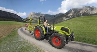 Tracteurs roues arrière Claas Elios 210