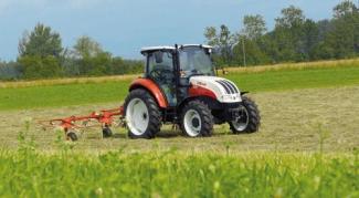 Tracteurs 4WD Steyr 4065 Kompakt S Basis