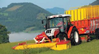 Tracteurs 4WD Steyr 4085 Kompakt Basis