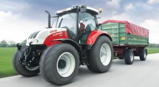 Tracteurs 4WD Steyr 4130 Profi Basis