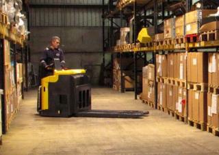 Transpalette ellectr. timon des piétons à partir du sol Combi-Lift Combi PPT 7000