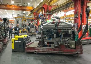 Transpalette ellectr. timon des piétons à partir du sol Combi-Lift Combi PPT 8000