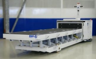 Transpalette ellectr. timon des piétons à partir du sol Miag EGW 30 XE 2