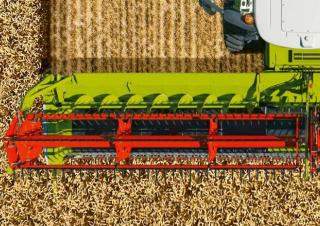 Accessoires pour moissonneuses-batteuses Moissonneuse-batteuses à barres de coupe Claas ConVio Flex 1380