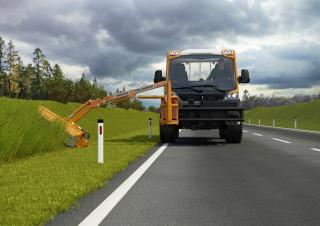 Véhicule Véhicules communaux multi-usages à diesel diesel Lindner Unitrac 112 LDrive