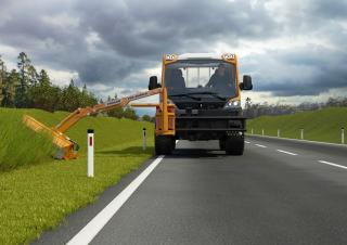 Véhicule Véhicules communaux multi-usages à diesel diesel Lindner Unitrac 112L LDrive