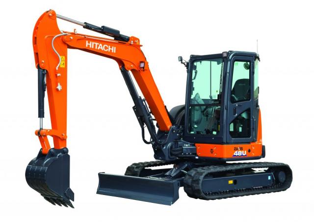 Hitachi ZX48U-6 Fiches techniques & données techniques (2019-2025