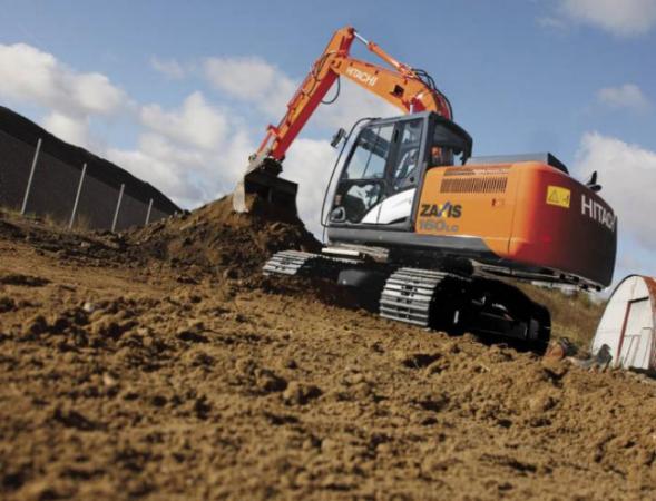 Hitachi ZX 160 LC-5 Fiches techniques & données techniques (2013