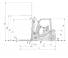 Toyota 02-8 FDF 30 Dimensions et taille