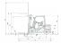 Toyota 06-8 FD 25F  Dimensions et taille