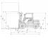 Toyota 42-7 FD 45 Dimensions et taille