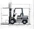 Caterpillar DP 35 Dimensions et taille
