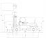 Mitsubishi FD120N Dimensions et taille