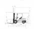 Mitsubishi FD20N Dimensions et taille