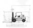 Mitsubishi FD 40 K Dimensions et taille