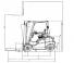 Linde H18D Dimensions et taille