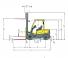Hyster H2.0FT Dimensions et taille